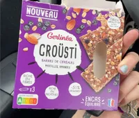Crousti barres de céréales