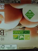 10 frische Eier aus Bodenhaltung