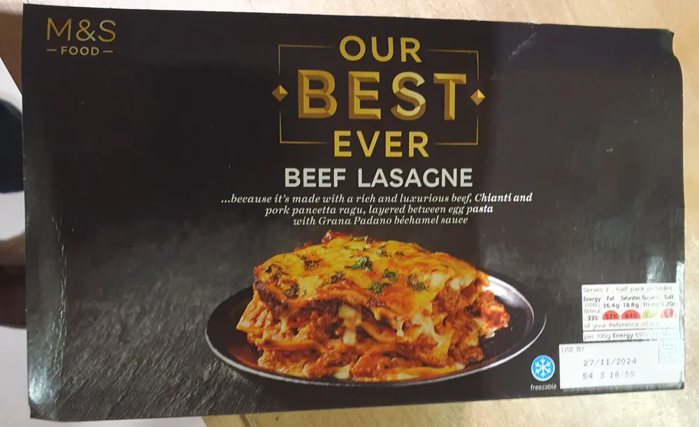 Best Ever Beef Lasagne