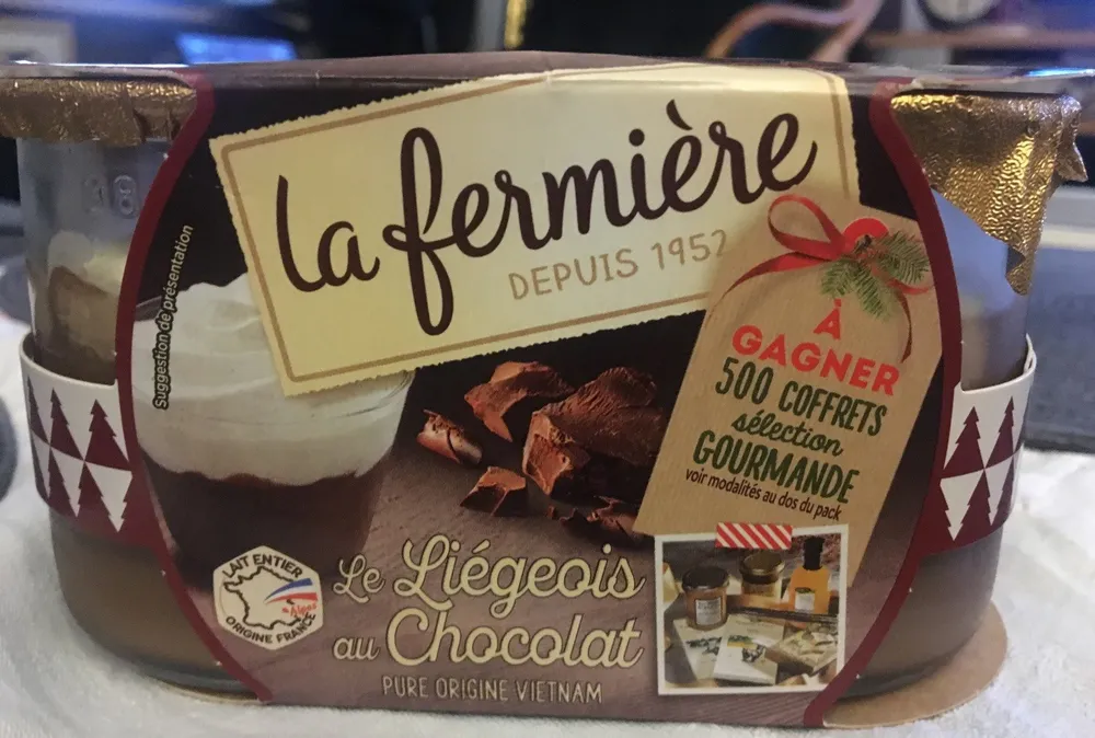 Le liégois au chocolat