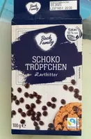 Schoko Tröpfchen Zartbitter