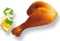 Hähnchenschenkel mit Rückenstück