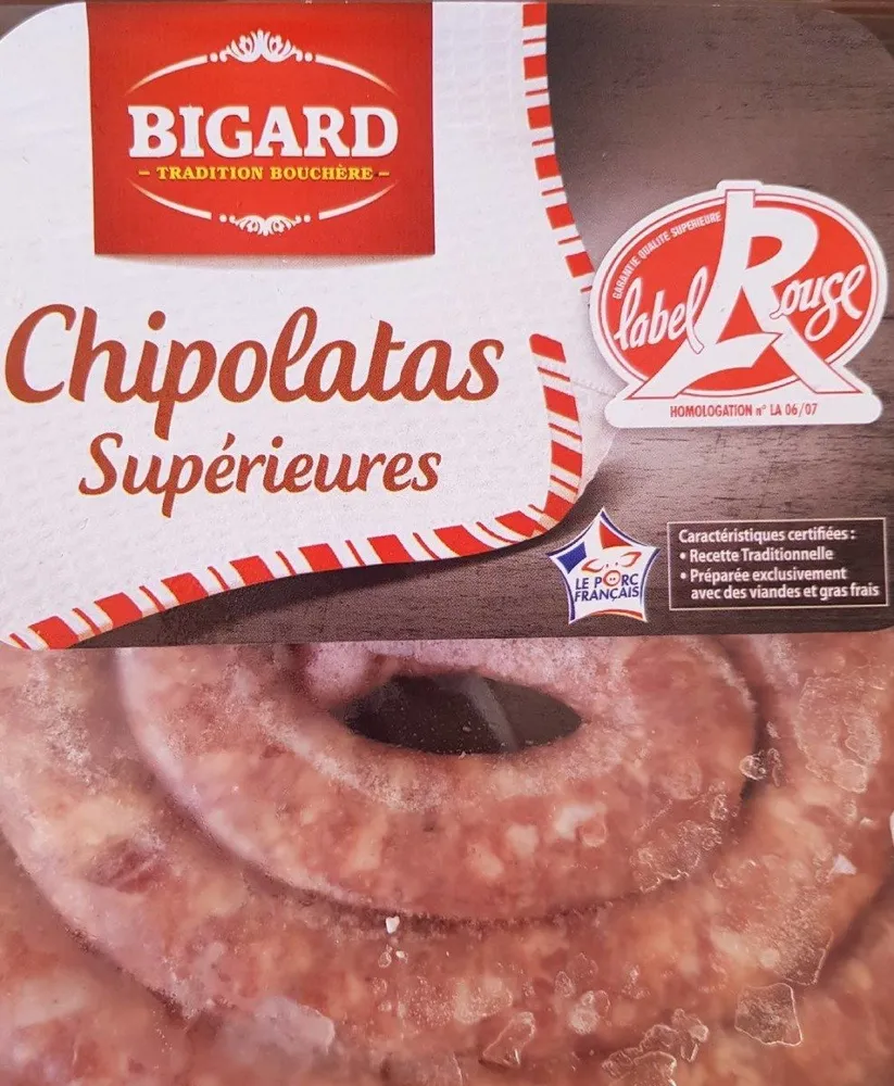 Chipolatas supérieures LR