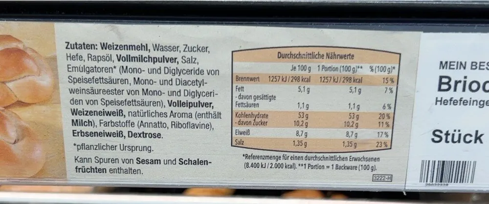 Brioche Knoten