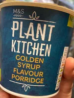 Golden syrup flavour porridge