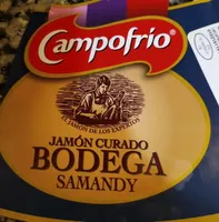Jamón curado bodega Samandy