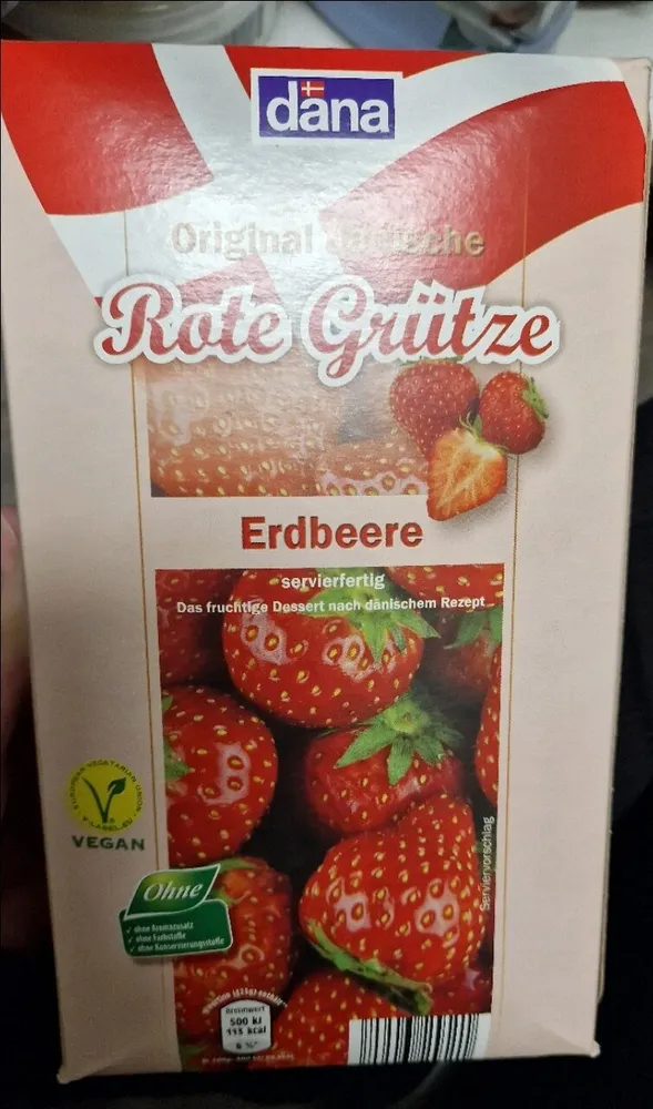 Rote Grütze Gartenfrüchte