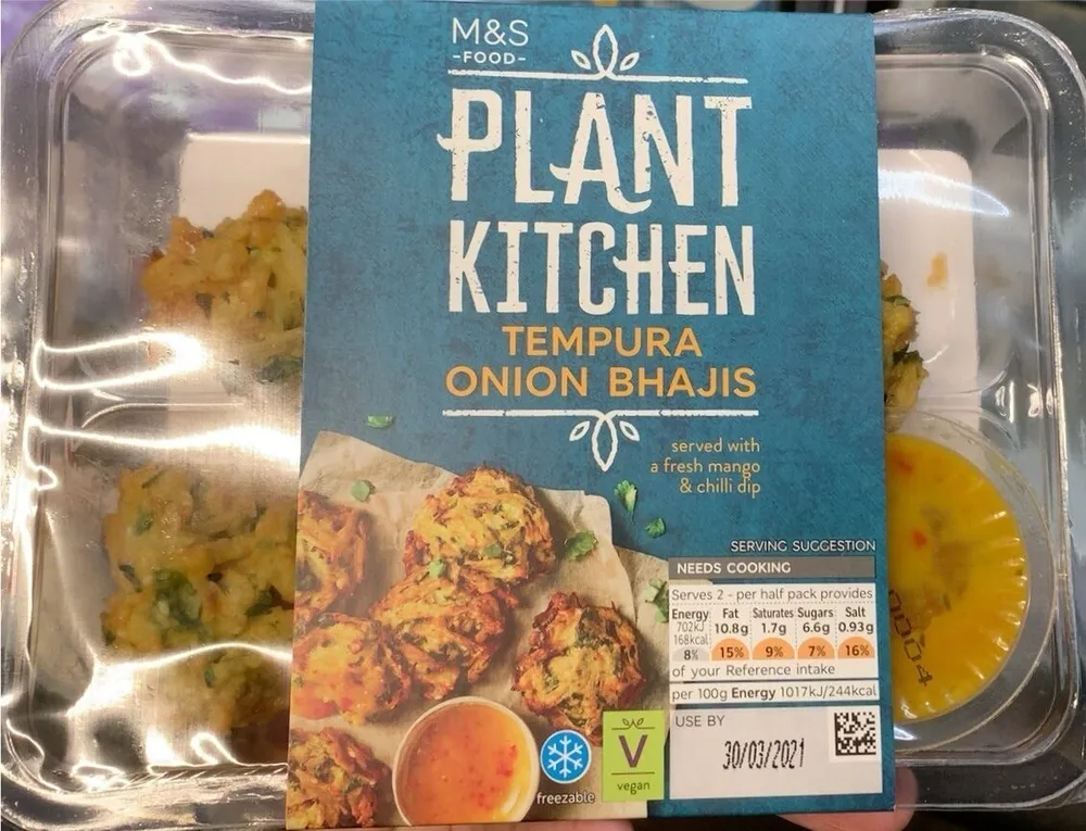 Tempura Onion Bhajis