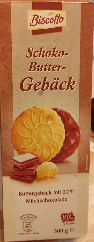 Schoko-Buttergebäck
