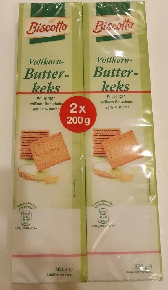 Vollkorn-Butterkeks