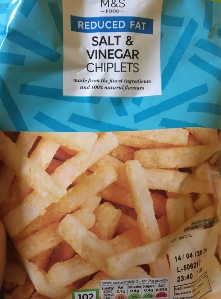 Salt & vinegar chiplets