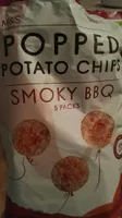 Popped potato chips
