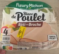 Blanc de poulet roti a la broche