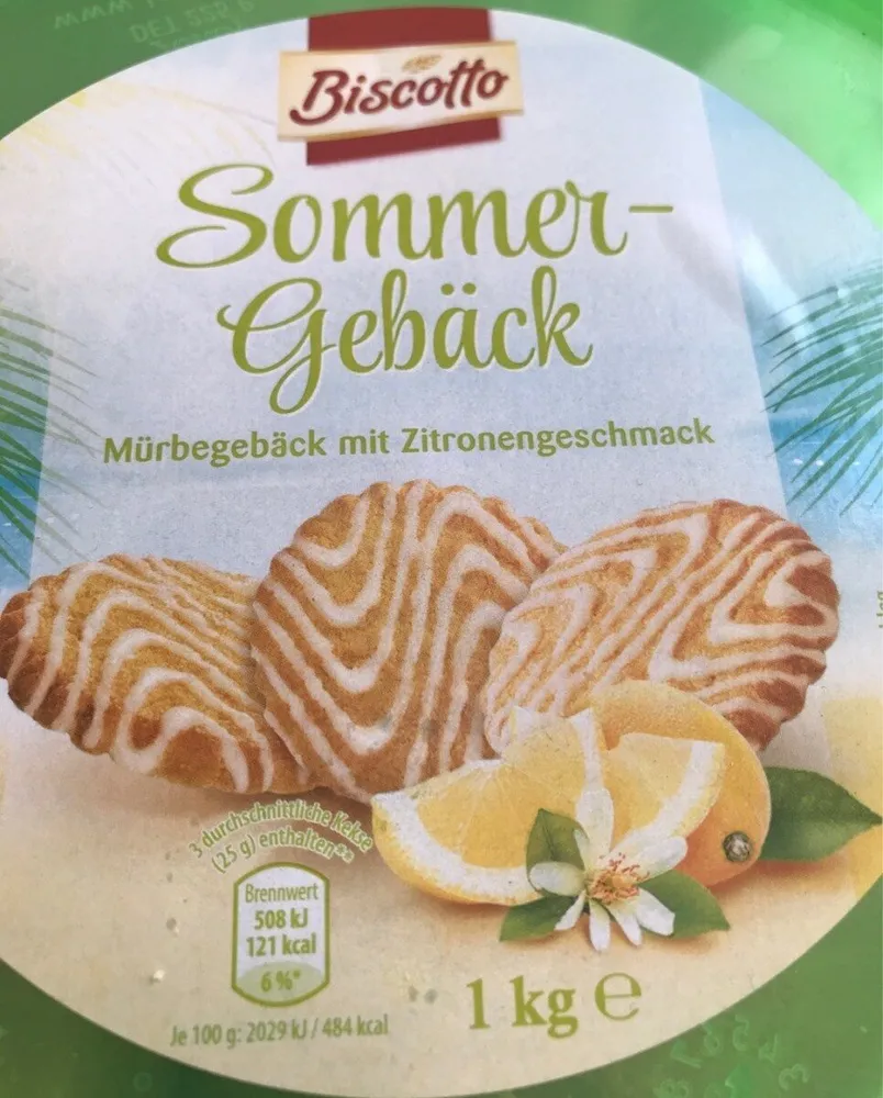 Sommer Gebäck