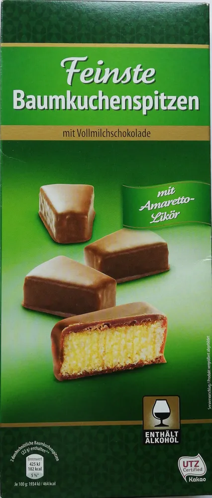 Feinste Baumkuchenspitzen