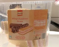 Mélange de gaufrettes En seau