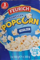 Popcorn Süss, Mit Zucker