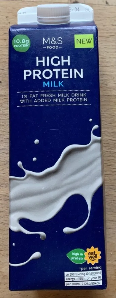 High protein milk