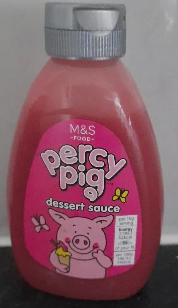 Percy Pig Dessert Sauce