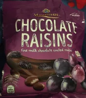 Chocolate raisins