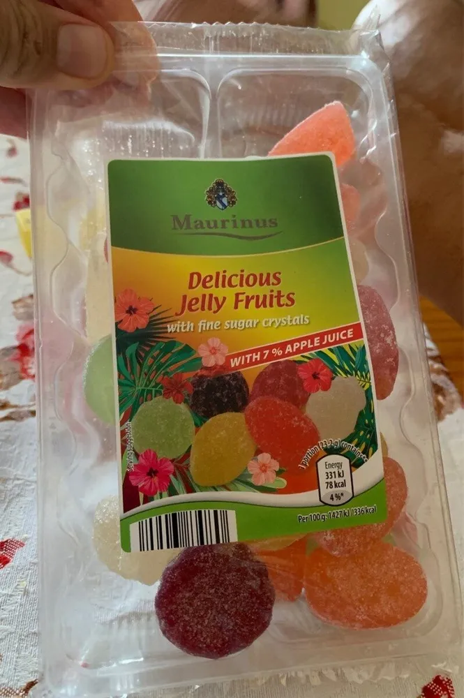 Delicius jelly fruits