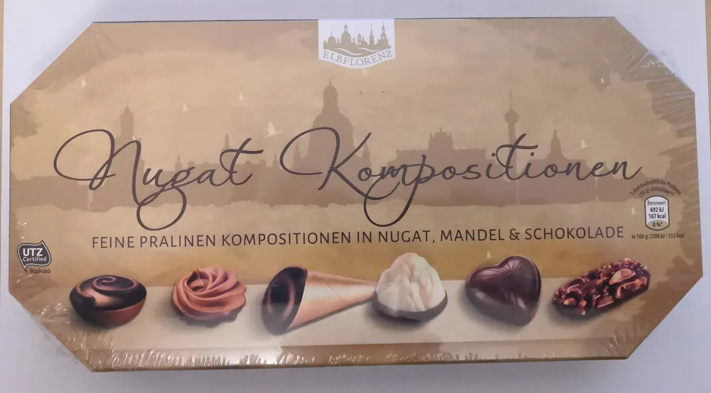 Elbflorenz Nugat Komposition