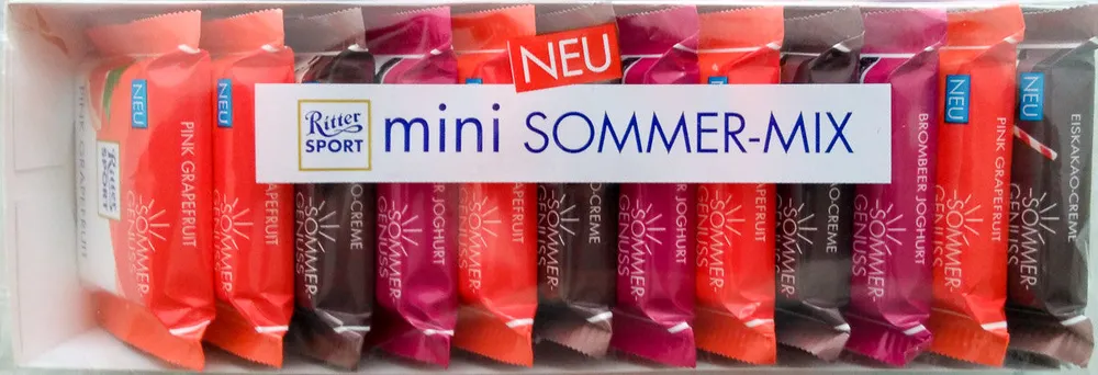 Ritter Sport mini Sommer-Mix