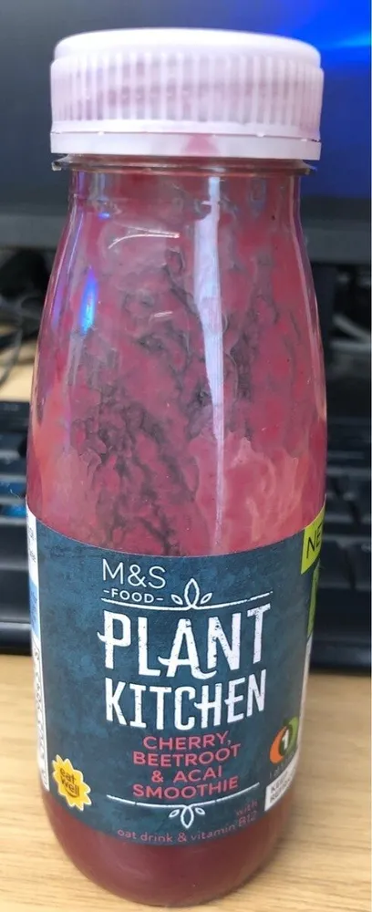 Cherry, beetroot & acai smoothie