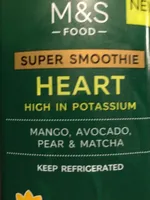 Heart high in potassium