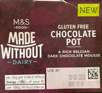 Gluten Free Chocolate Pot