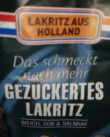 Gezuckertes Lakritz