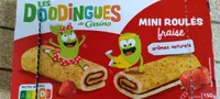 Mini roulé fraise