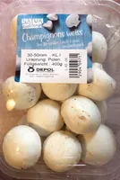 ALDI PILZE Kulturchampignons weiss Kl.1 400g Schale 1.99€ 1kg 4.98€