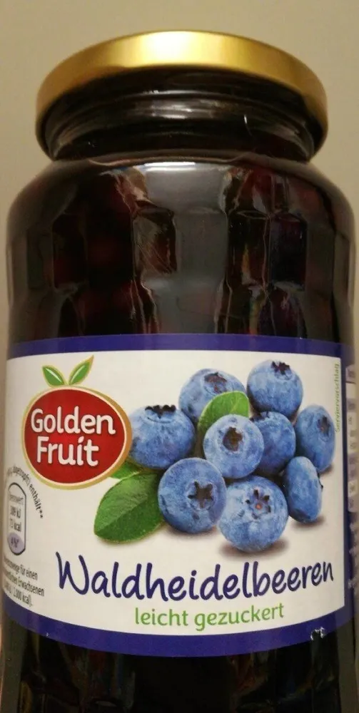 Waldheidelbeeren, Leicht Gezuckert