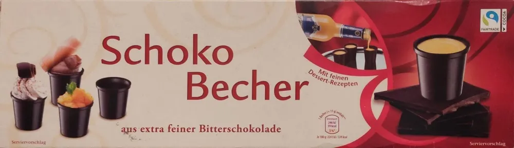 Schoko Becher