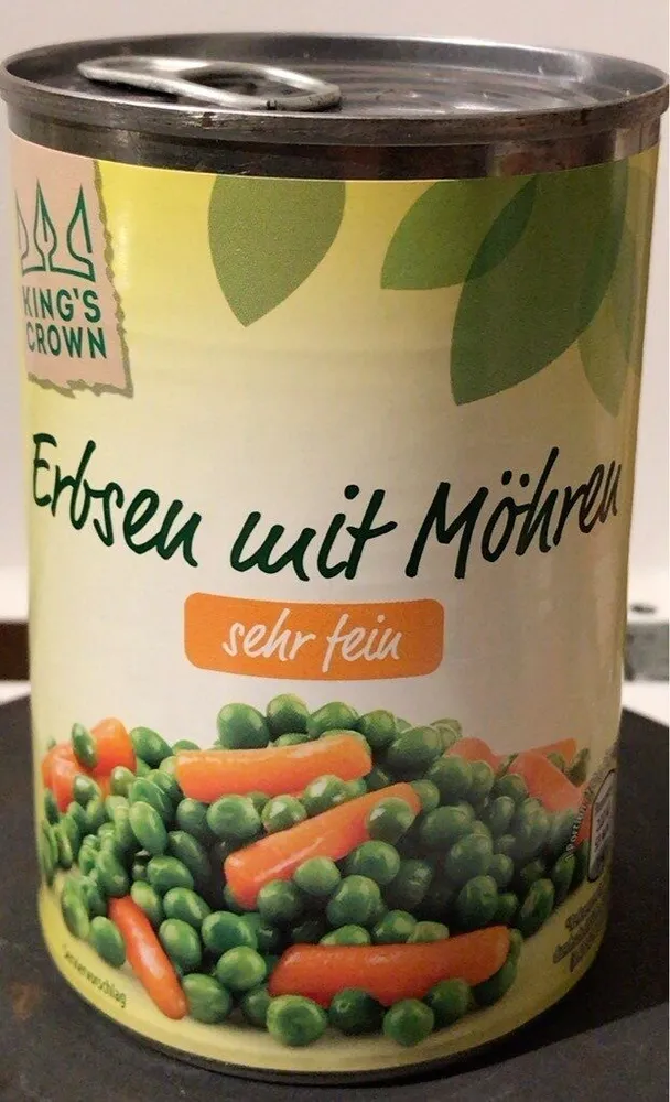 Erbsen mit Möhren