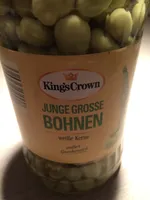 Junge Große Bohnen