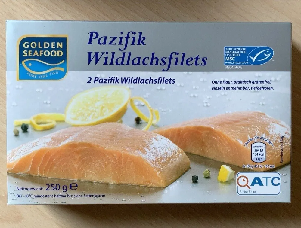 Pazifik Wildlachsfilet