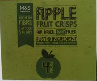 Apple fruit crisps