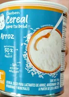 Arroz seco para lactantes