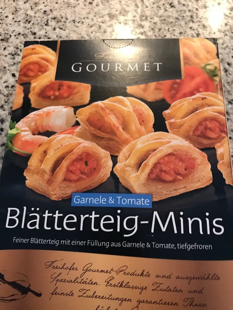 Blätterteig Minis, Lachs Spinat