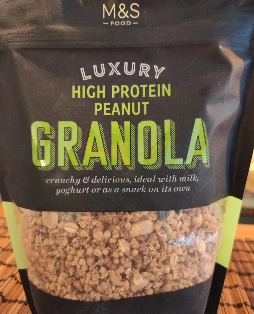 High Peanut Protein Granola