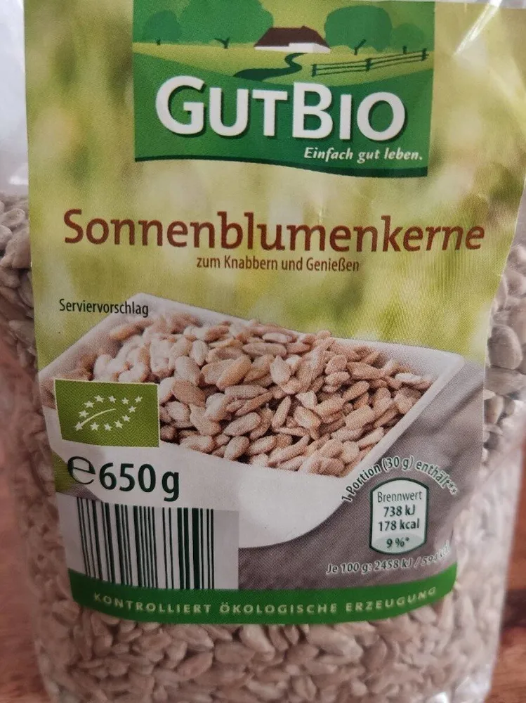 Bio Sonnenblumenkerne