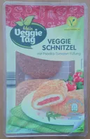 Veggie Schnitzel mit Paprika-Tomaten Füllung