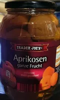 Aprikosen ganze Frucht entsteint, leicht gezuckert