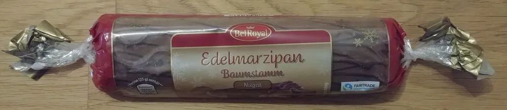 Baumstamm, Edelmarzipan Mit Nugat
