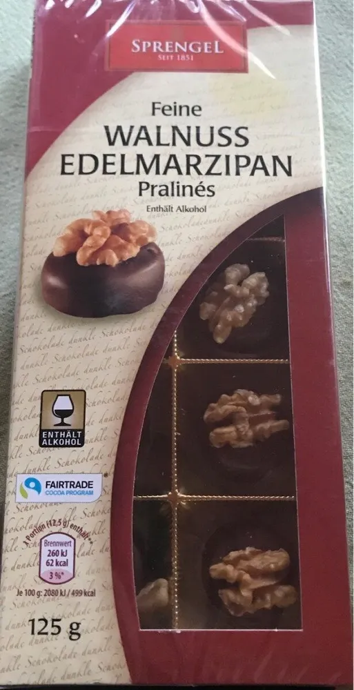 Walnuss Edelmarzipan