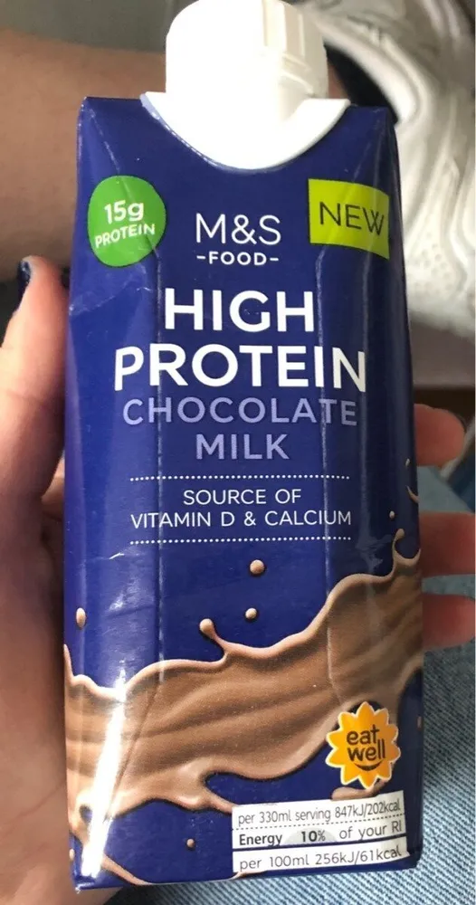 high protein chocolate milk