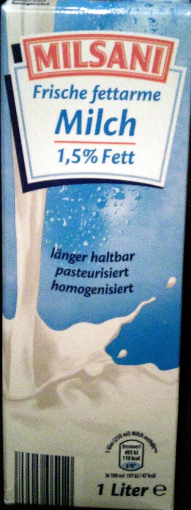 Frische fettarme Milch