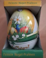 Bonbons en chocolat fourrés au praliné
